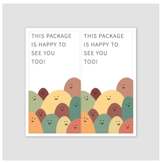 FY.韓國INS風長方形貼紙、禮盒密封貼紙、烘培蛋糕包裝標籤、DIY包裝貼紙標籤、食品日期標籤貼紙 50張-細節圖3