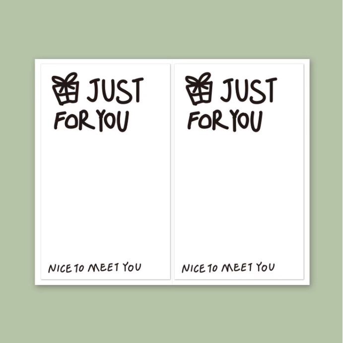 FY.韓國INS風長方形貼紙、禮盒密封貼紙、烘培蛋糕包裝標籤、DIY包裝貼紙標籤、食品日期標籤貼紙 50張-細節圖6