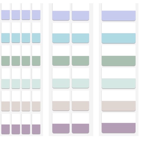 CY.莫蘭迪索引標籤貼紙、便利貼標記紙、彩色螢光貼紙、書籤紙引索貼-細節圖9