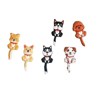 CY.萌狗動物造型冰箱貼掛勾、磁鐵掛鈎-細節圖9