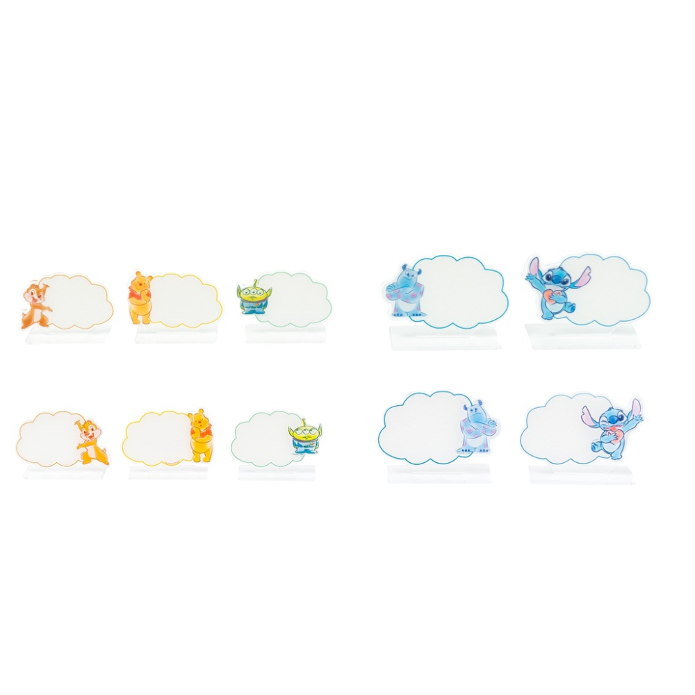 FN.正版授權 迪士尼 壓克力雙面心情留言板、記事心情留言備忘錄-細節圖2