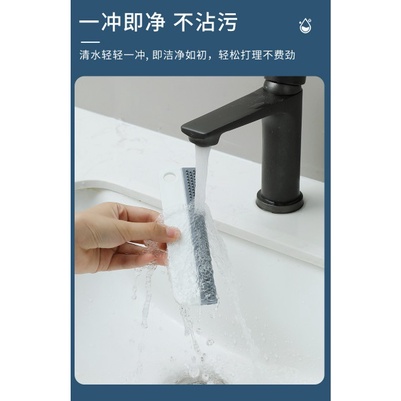 BY.多功能可懸掛帶凸點玻璃刮水器、水垢刮刀、刮玻璃器、窗戶清潔工具-細節圖8