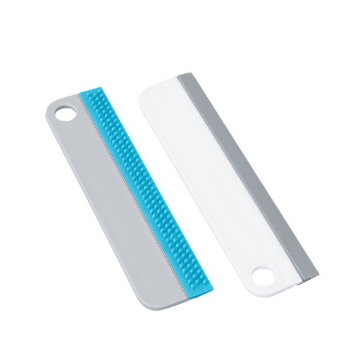 BY.多功能可懸掛帶凸點玻璃刮水器、水垢刮刀、刮玻璃器、窗戶清潔工具-細節圖9