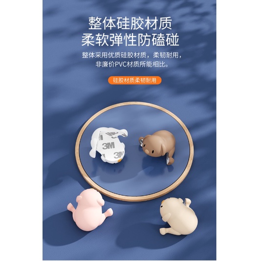 CY.可愛小狗桌角保護泡棉貼、 桌角貼、護具、防撞貼、利角貼(1個)-細節圖4