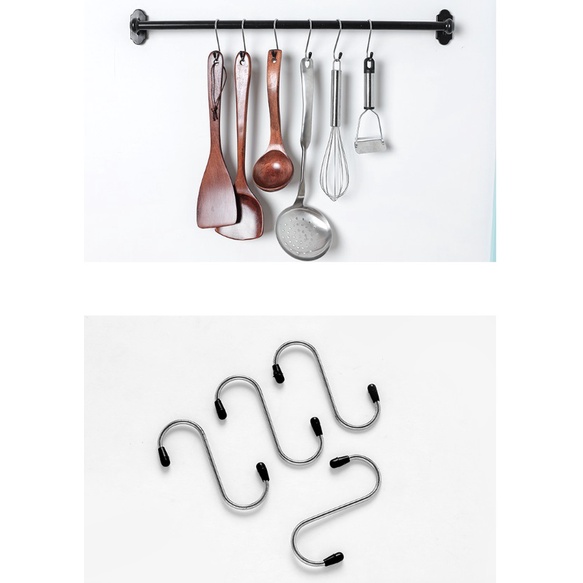 DY.1656金屬S型掛鉤、不銹鋼掛鉤、便攜鉤萬用掛勾(4個裝)-細節圖6