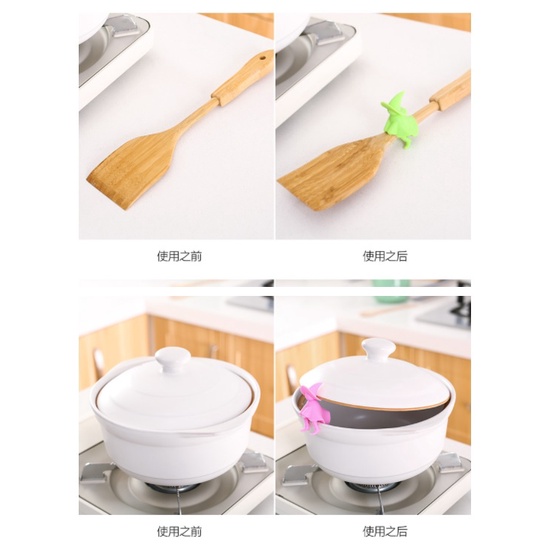 BY.創意可愛巫婆抬高鍋蓋防溢器、加高器(廚房必備品)-細節圖6
