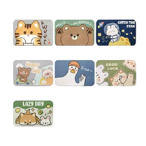 HY.超Q動物新科技吸水軟地墊、臥室門墊、浴室防滑墊、吸水墊、陽台廚房腳踏墊-細節圖9