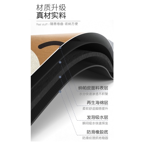 HY.超Q貓&狗 新科技吸水軟地墊、臥室門墊、浴室防滑墊、吸水墊、陽台廚房腳踏墊-細節圖4