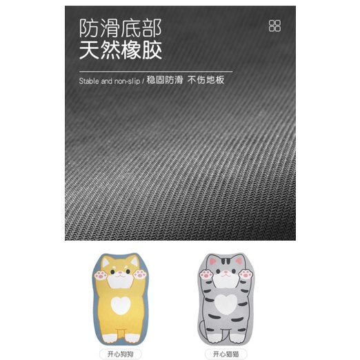 HY.超Q貓&狗 新科技吸水軟地墊、臥室門墊、浴室防滑墊、吸水墊、陽台廚房腳踏墊-細節圖7