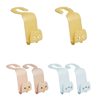 AY.可愛卡通多功能汽車椅背掛鈎、車內座椅創意掛勾-細節圖9