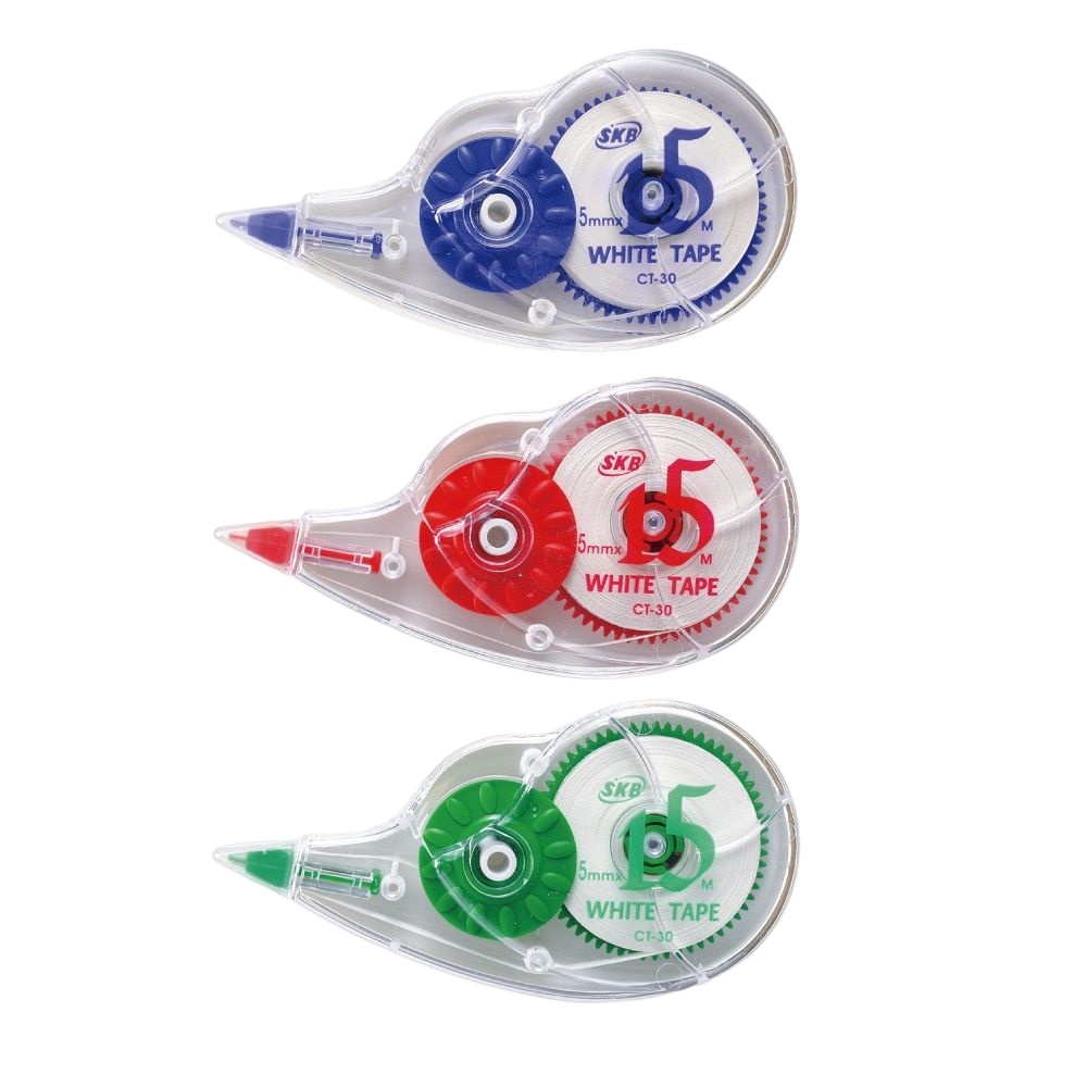 GN.【台灣品牌 SKB】 超長型修正帶 【5mm x 15M】CT-30-細節圖2