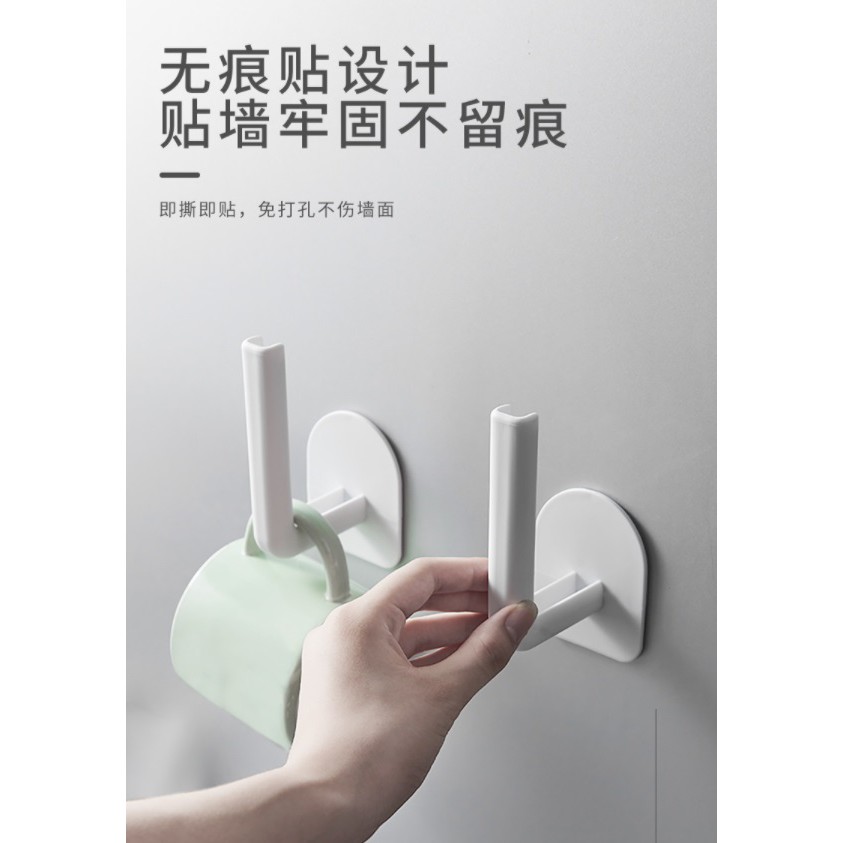 CY.多功能免打孔廚房壁掛置架、廚房紙巾架、鍋蓋架、砧板架、瓶罐瀝水架-細節圖3