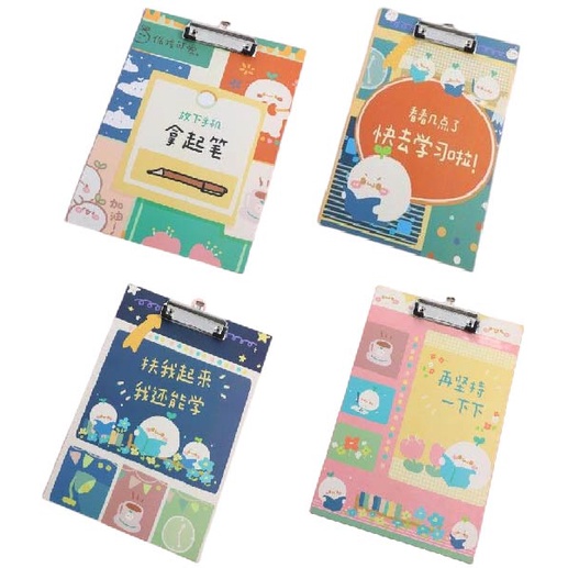 AY.INS 卡通學霸系列A4文件板夾、書寫墊板、檔案資料夾、票據夾-細節圖9