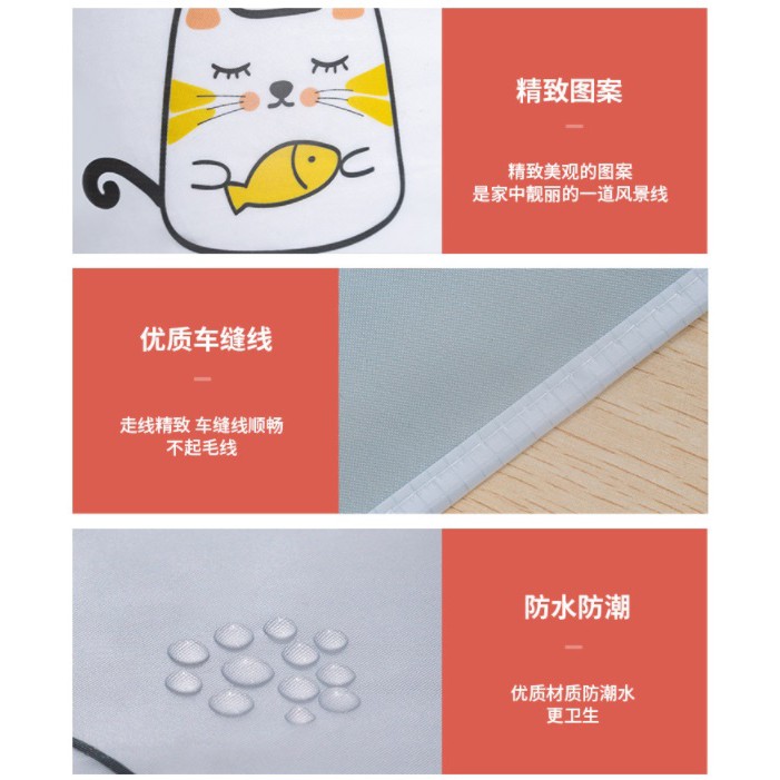 HY.清新印花可愛束口防潮棉被袋、防水棉被收納袋、衣物整理袋、打包袋、束口袋-細節圖8