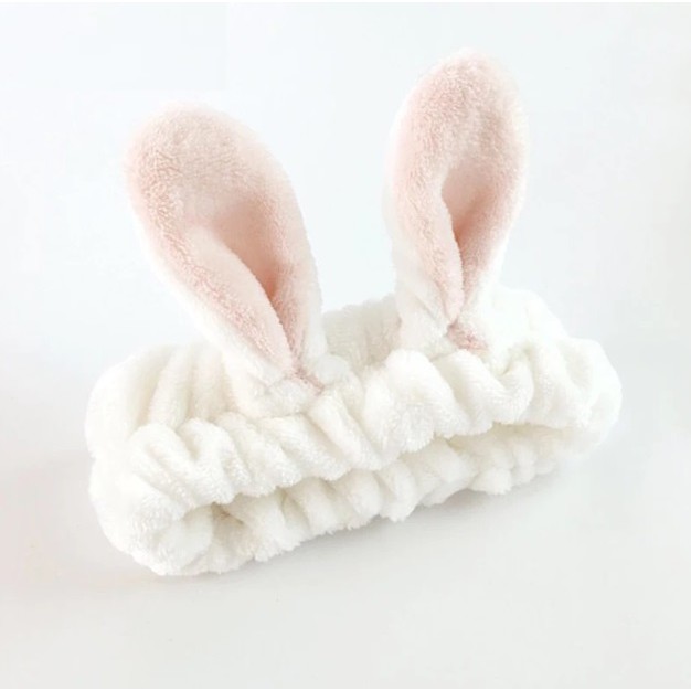 CY.超萌可愛立體兔耳朵洗臉髮帶、束髮帶、寬邊頭帶-細節圖3