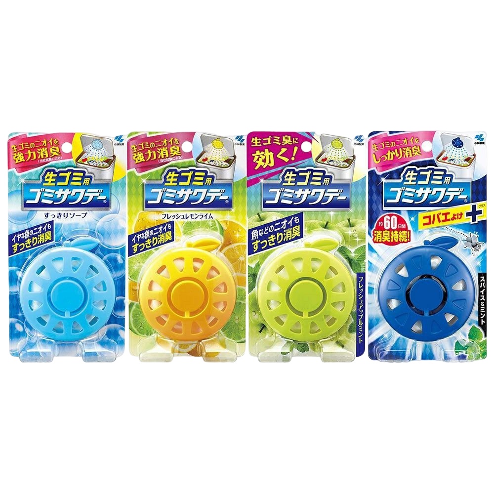 GY.日本 小林製藥 垃圾廚餘桶除臭貼、垃圾桶芳香貼 2.7ml(黏貼式設計)-細節圖4