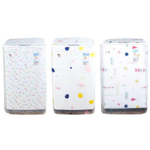 CY.清新印花上掀式洗衣機防塵套.洗衣機防塵罩-細節圖9