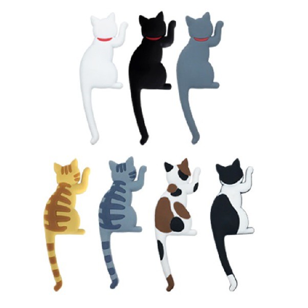 CY.Ж 貓尾巴磁鐵掛鉤 冰箱貼-細節圖9