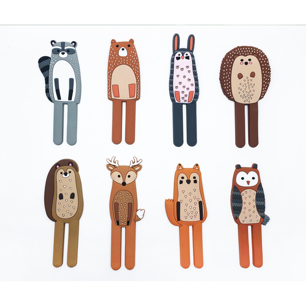 CY.Ж 北歐風動物造型磁性冰箱貼掛勾-細節圖8