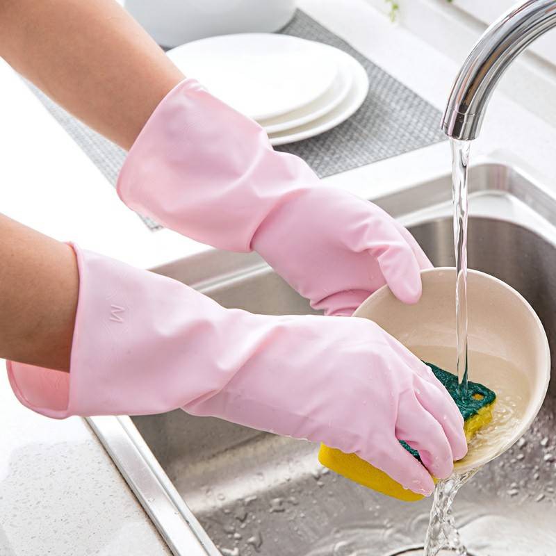 GY.日本製 Seiwa-Pro 防滑防過敏手套、 家務洗碗洗衣橡膠手套( L  M  S)-細節圖2