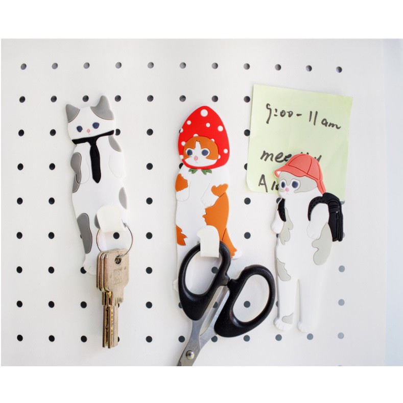 CY.萌貓的日常造型冰箱貼掛勾【蝦皮團購】-細節圖5