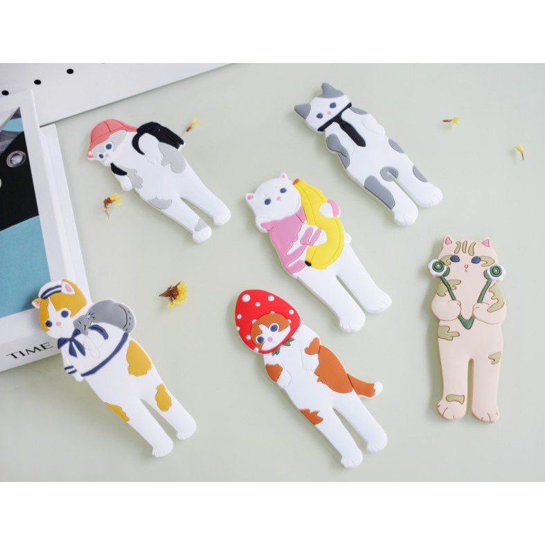 CY.萌貓的日常造型冰箱貼掛勾【蝦皮團購】-細節圖6