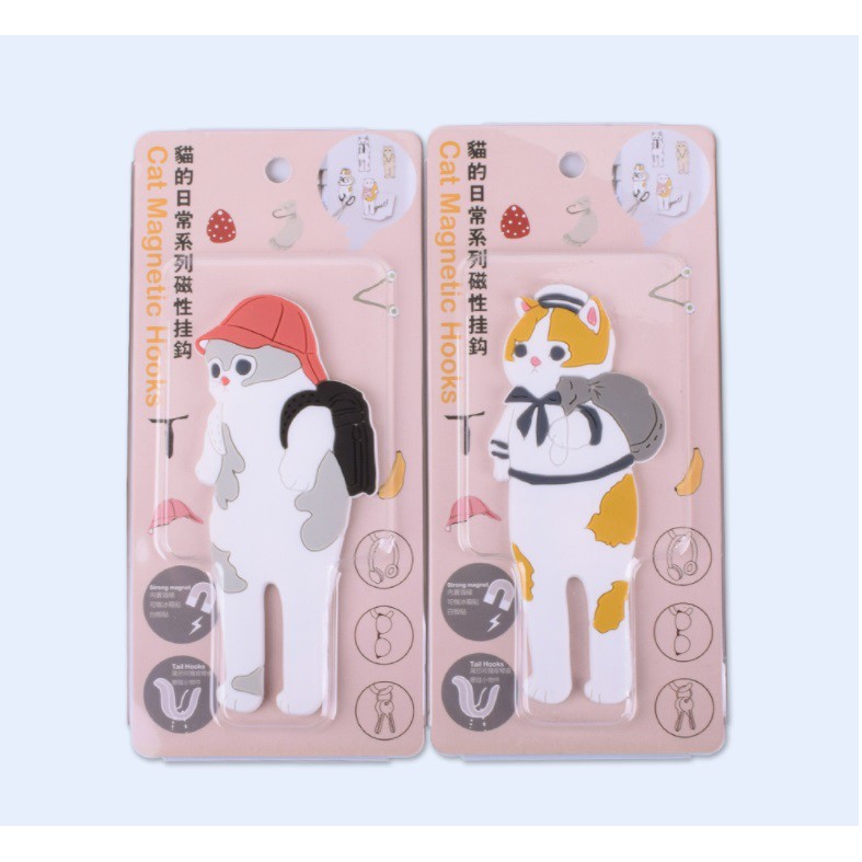 CY.萌貓的日常造型冰箱貼掛勾【蝦皮團購】-細節圖7