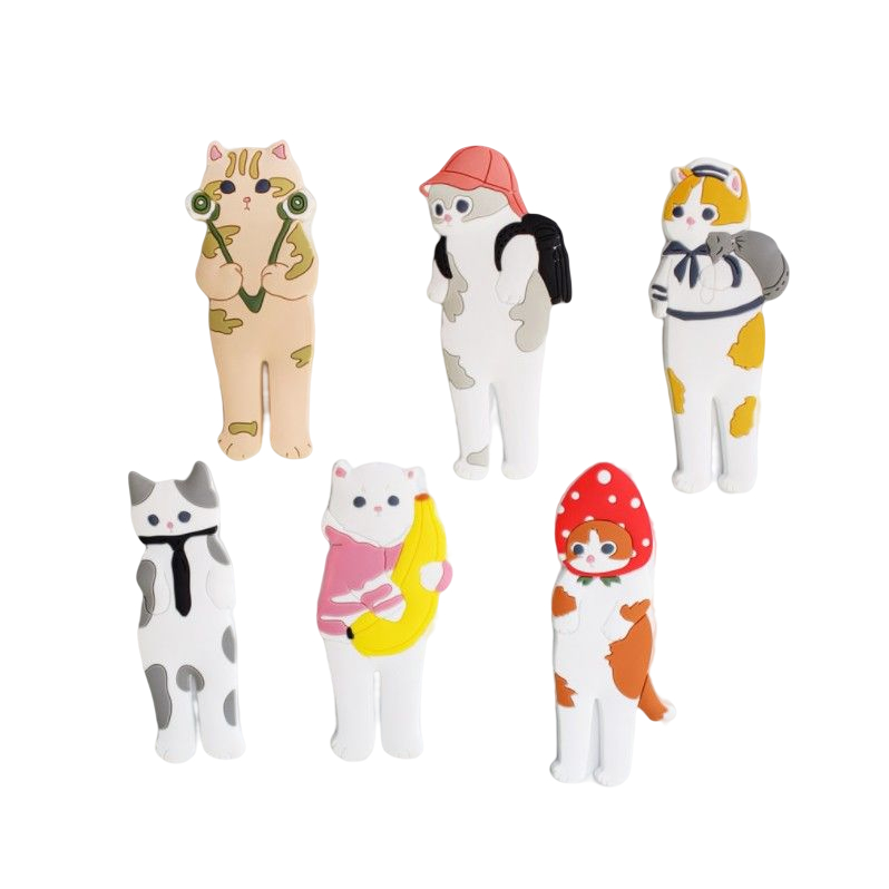 CY.萌貓的日常造型冰箱貼掛勾【蝦皮團購】-細節圖9