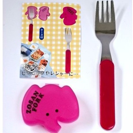 BY.Ж 日本製 【ECHO】大象叉子+收納盒◇-細節圖2