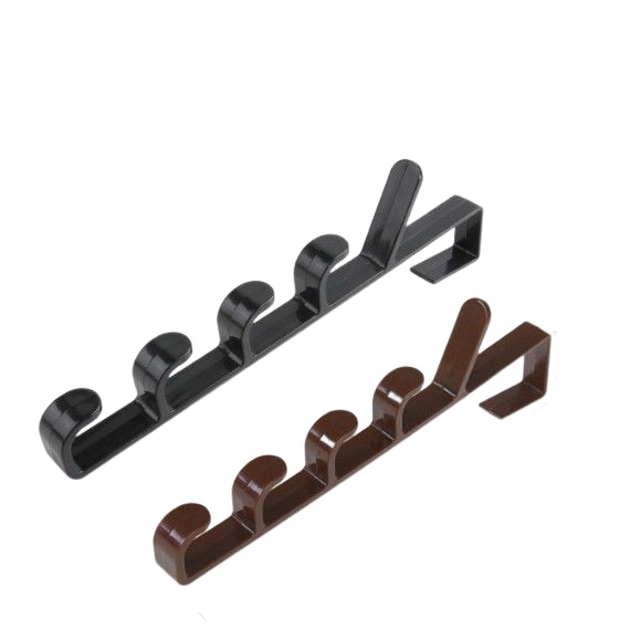 HY.Ж 韓式家居創意多用途五段式掛勾、多功能5連門後無痕勾、衣帽掛鈎、掛架◇-細節圖8