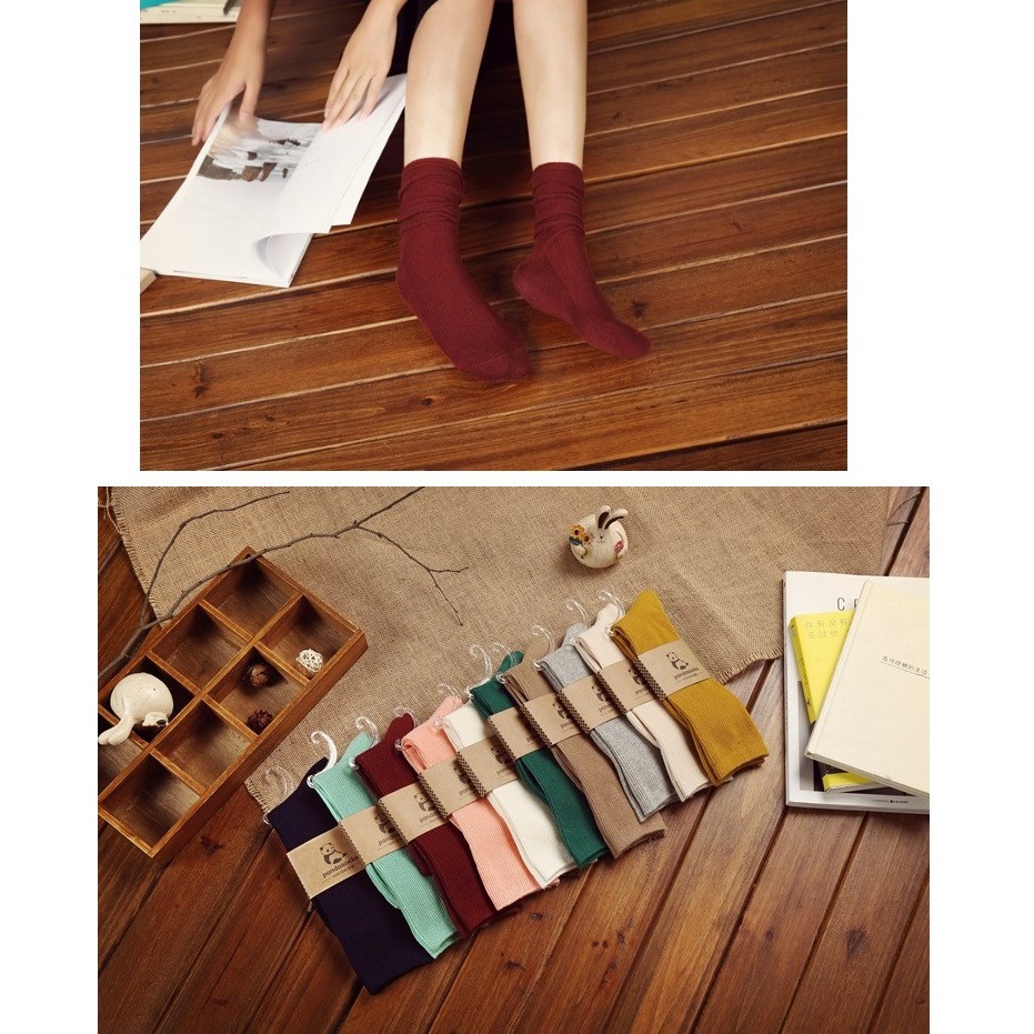 DY.Ж 日系四季女孩純棉堆堆襪.長襪.襪子.長筒襪.中筒襪◇-細節圖4