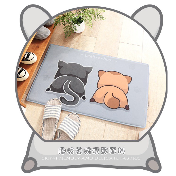HY.Ж 超Q可愛萌貓掌地墊.臥室門墊.地毯.浴室防滑墊.吸水墊.陽台廚房腳踏墊 ◇-細節圖8