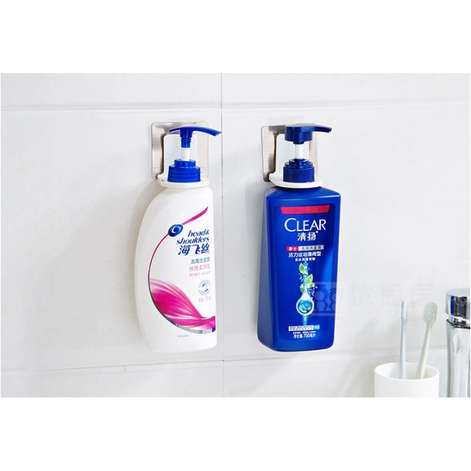 DY.Ж 無痕沐浴乳架.沐浴乳掛架.無痕掛架.無痕貼沐浴乳掛架◇-細節圖2