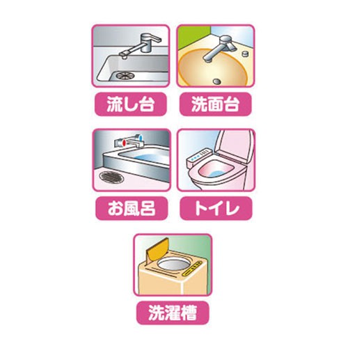 BY.Ж 日本製 不動化學 SANADA 排水管清潔錠(玫瑰香) 8入◇-細節圖5