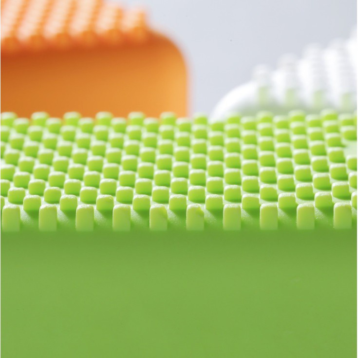 BY.Ж 盆栽兩用矽膠洗衣刷.軟毛清潔刷.洗鞋刷子.板刷內褲清潔.洗衣服刷.内衣刷.兩用刷◇-細節圖4