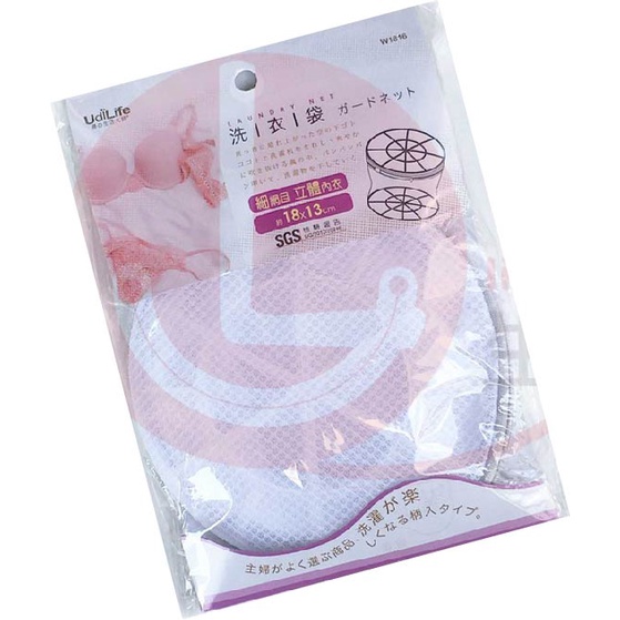 AN.Ж 生活大師 UdiLife 細網立體內衣洗衣袋 18×16cm  W1816◇-細節圖2