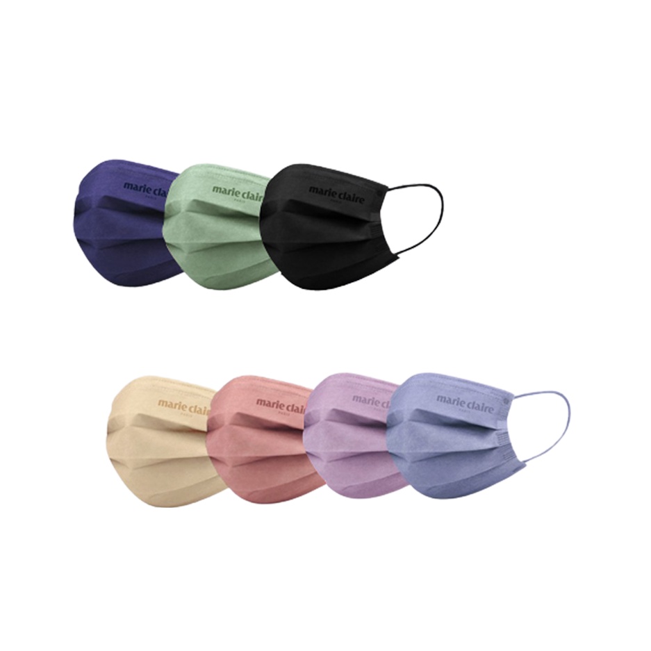 HY.台灣製 美麗佳人法式工藝口罩、成人醫療口罩 30入/盒-細節圖2