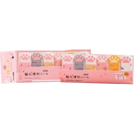 XX.可愛貓掌便利貼.N次貼.便條紙.便簽本.便條本.隨身本筆記本memo紙.記事本-細節圖8