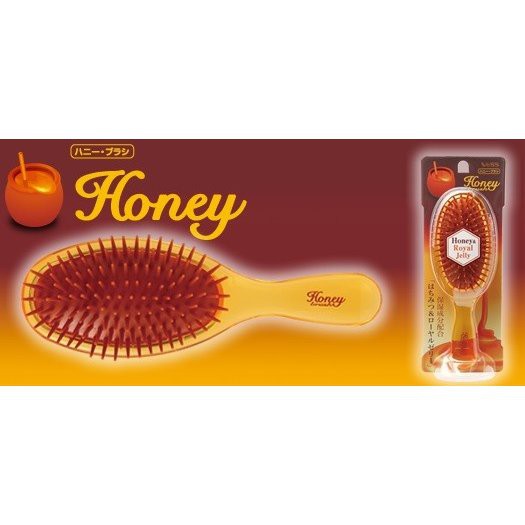 XX.日本製【VeSS】蜂蜜按摩圓梳、梳子、髮梳、按摩梳-細節圖2