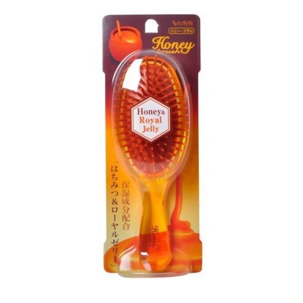 XX.日本製【VeSS】蜂蜜按摩圓梳、梳子、髮梳、按摩梳-細節圖3