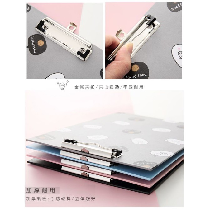 XX.Ж 豬豬A4文件板夾、書寫墊板、檔案資料夾、票據夾◇-細節圖4