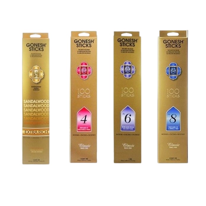 XX.Ж 美國進口 Gonesh精油線香 4號 6號 8號春之薄霧 檀香 100支裝經濟包◇-細節圖2