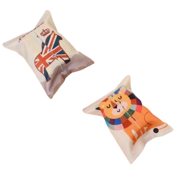 XX.Ж 可愛卡通創意棉麻紙巾盒.客廳紙巾套.創意紙巾袋.紙抽盒.卡通紙抽袋.抽紙袋.面紙盒-細節圖4