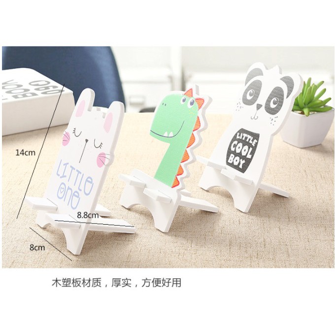 BY.韓版創意DIY可愛動物質手機座.手機支架.手機架.通用懶人手機托架-細節圖5