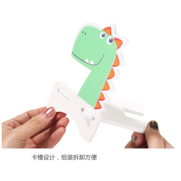 BY.韓版創意DIY可愛動物質手機座.手機支架.手機架.通用懶人手機托架-細節圖6