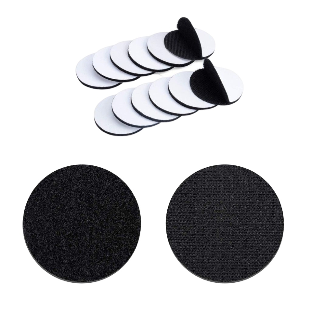 AY.圓形床單沙發固定魔術貼、背膠魔鬼氈、子母扣魔術貼、地毯地墊床單座墊固定貼-細節圖7