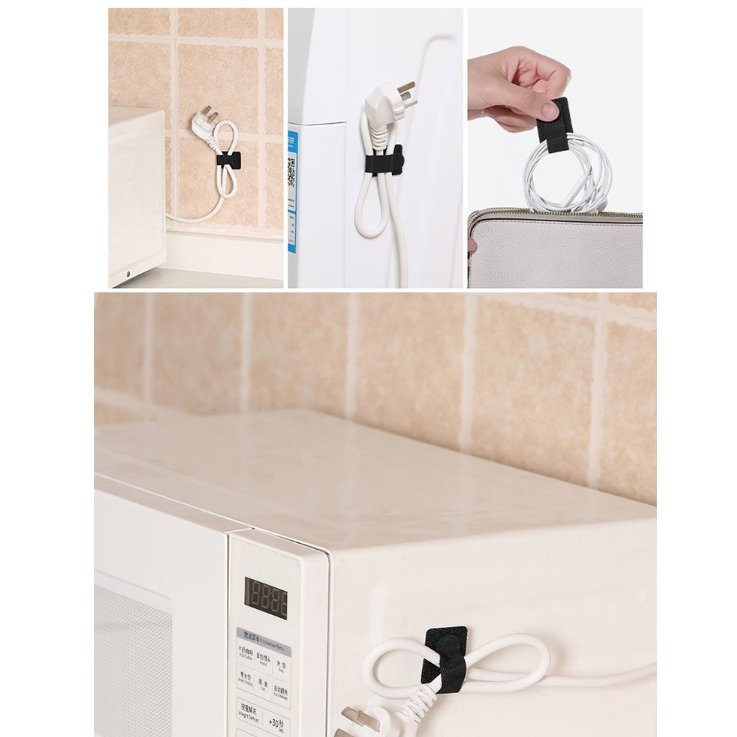 AY.3M自黏式魔術貼束、型魔術貼束帶、電線收納理線器、電腦數據線電源網線綁線帶、耳機收納綁繩-細節圖7