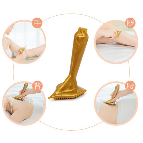 AY.Ж 雙頭魔蝎磁石刷、保健經絡刷、美体刷、按摩刷◇-細節圖7