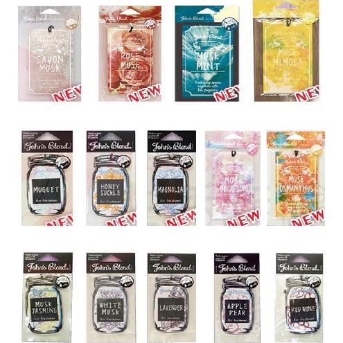 B.Ж JOHN＇S BLEND 香氛片.芳香片.香氛吊飾◇ 13種款式-細節圖9