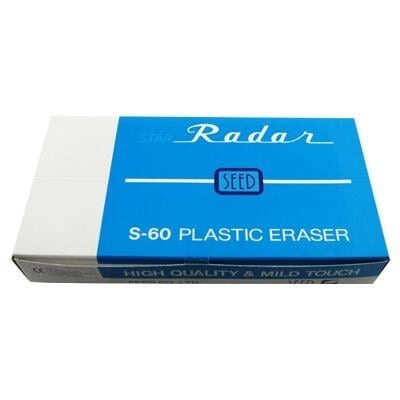 [大塊文具含發票] 日本進口 SEED Radar S60 / S80 經典橡皮擦 超好擦-細節圖2